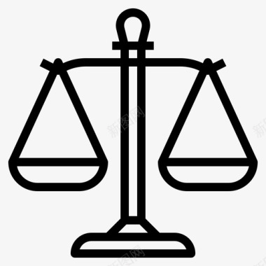 律师法律公司法官图标图标