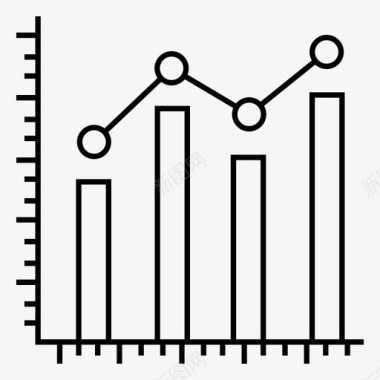 组合图表图表分析统计图标图标