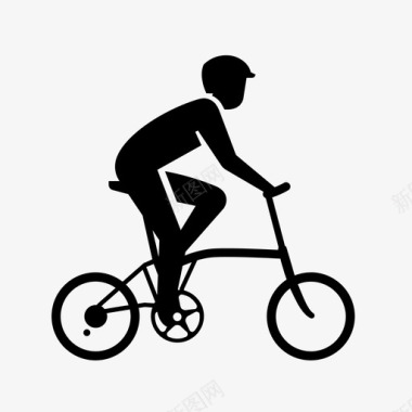 折叠自行车折叠式自行车通勤图标图标