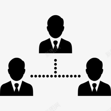 层次结构业务集合可靠图标图标