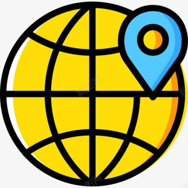 搜索引擎优化和网络全球搜索引擎优化和分析2黄色图标图标