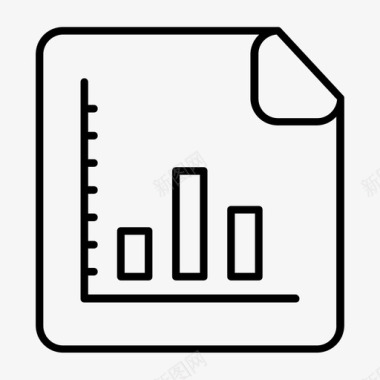 创新图表图表条形图列表图标图标