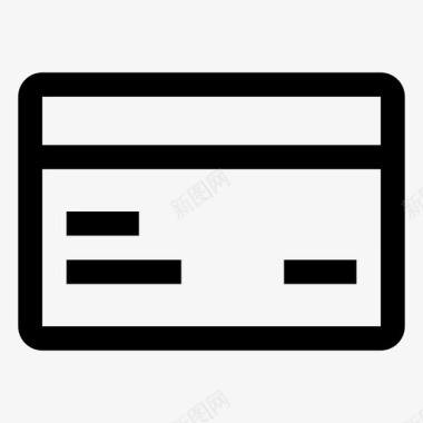 借记卡信用卡自动取款机借记卡图标图标