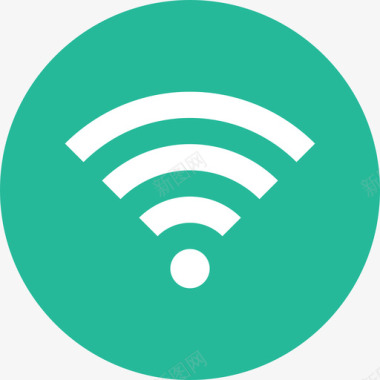 WiFi信号Wifi酒店服务8扁平图标图标