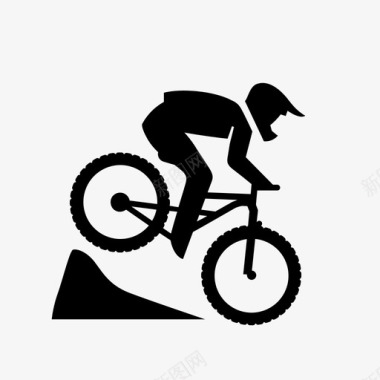 通勤dhbike通勤骑自行车图标图标