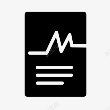 医疗报告医院报告病历图标图标