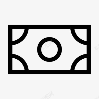 现金支付钞票现金支付图标图标