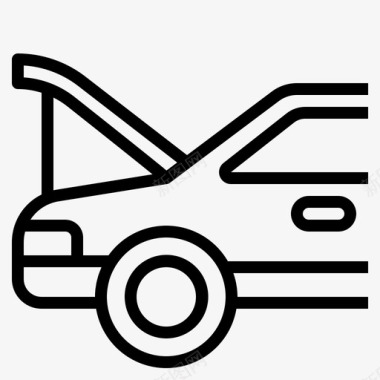 维护权益维护汽车机器图标图标