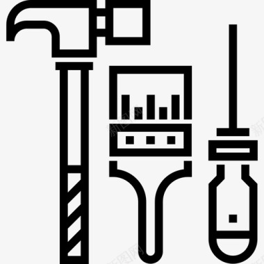 真实触感工具真实状态线性图标图标