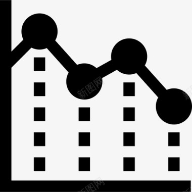 折线图PNG折线图财务3已填充图标图标