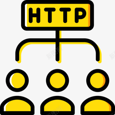 黄色帽檐Http开发5黄色图标图标