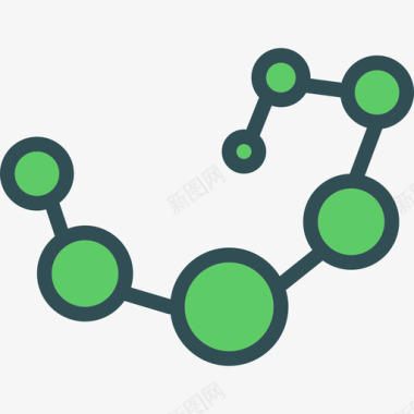 实验科学的图标化学科学7线性颜色图标图标