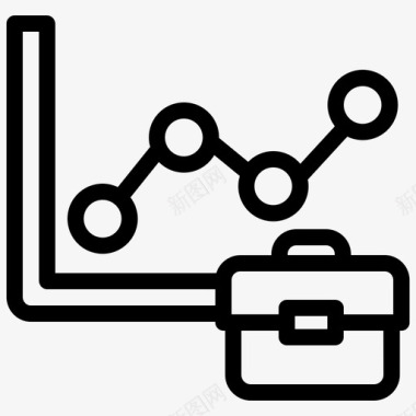 搭载行李图表分析业务图标图标