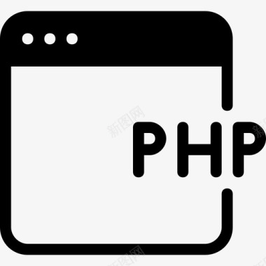 Web编程Php编程填充图标图标