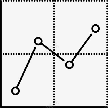 折线图办公和商务2128px线图标图标