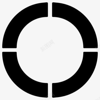 圆环图图表元素图标图标