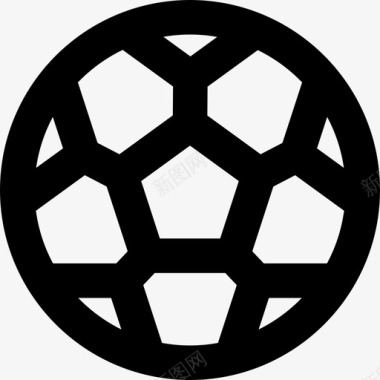 足球运动足球运动套装汇编线性图标图标