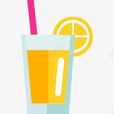 柠檬汁食物水果和蔬菜汁图标图标