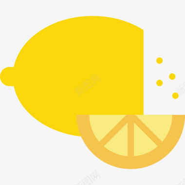 柠檬美食2扁平图标图标