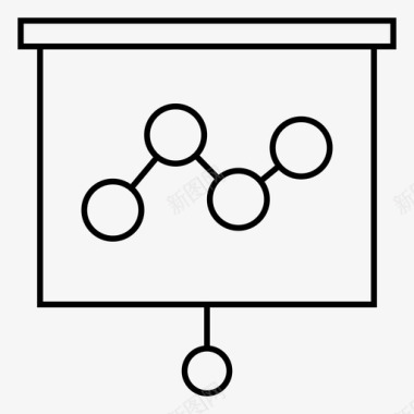 数据化分析免抠图表分析董事会图标图标