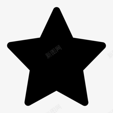 简约枝条icon_star_filled图标