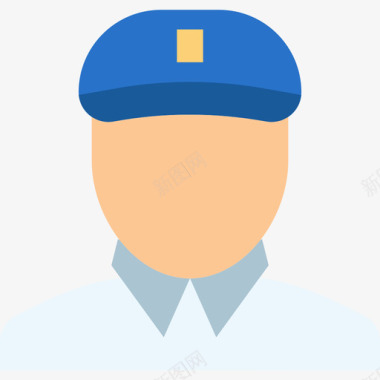 的送货员送货员8号送货员平的图标图标
