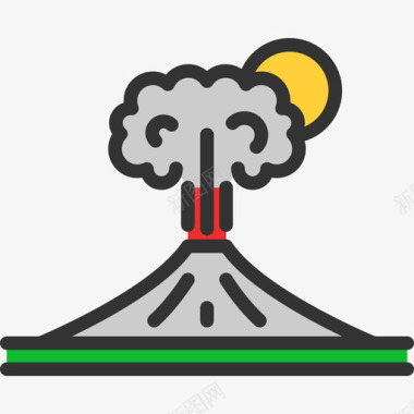 苏州风景火山风景线颜色线颜色图标图标