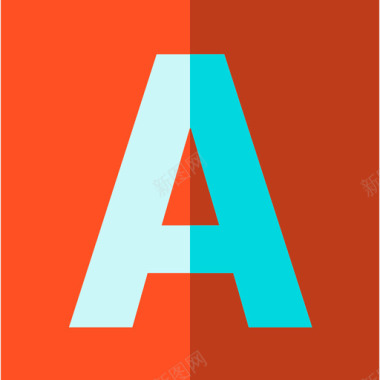 字体的设计字体文本编辑器8平面图标图标