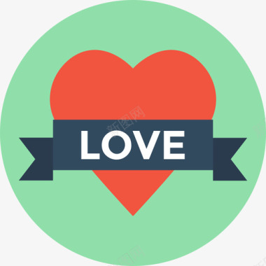 爱爱与浪漫2圆形图标图标