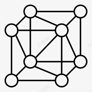 分子原子dna图标图标