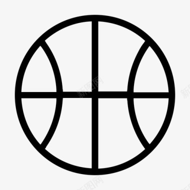 体育球类篮球类图标图标