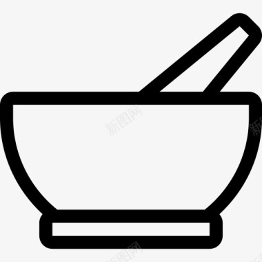 温泉灰泥温泉图标2轮廓图标