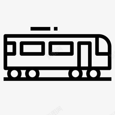 火车地铁交通图标图标