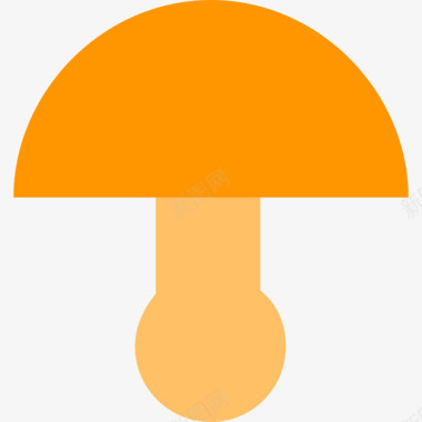 蘑菇食物水果和蔬菜图标图标