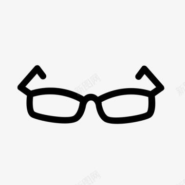 眼镜散光对图标图标