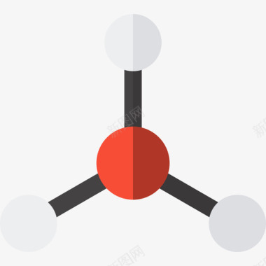 分子实验室元素扁平图标图标