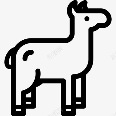 羊驼动物15直系图标图标