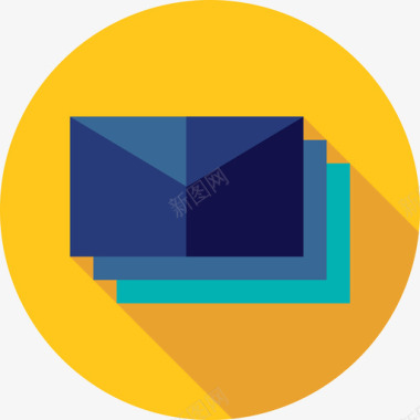 PNG透明背景免扣素材电子邮件用户界面图标平面图标