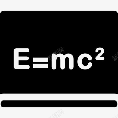 黑板教室黑板科学研究集填充图标图标