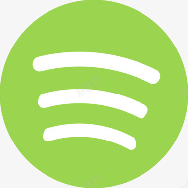 SpotifySpotify徽标2扁平图标图标