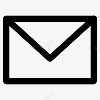 移动界面展示邮件信封移动图标图标