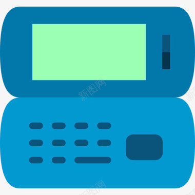 手机Up直图标电话呼叫手机图标设置扁平图标