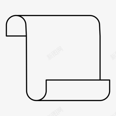 古代埃及面具卷轴古代埃及图标图标