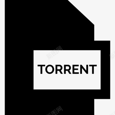 WAV文件格式Torrent文件格式集合已填充图标图标