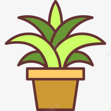 植物线性园艺元素其他图标图标