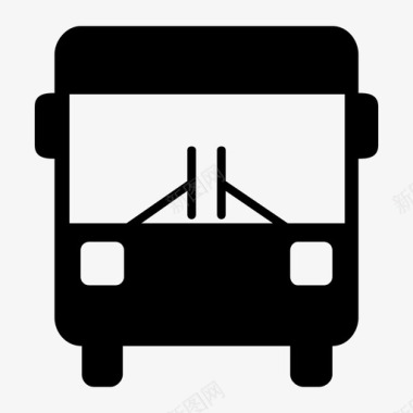 校车公共汽车驾驶公共交通图标图标