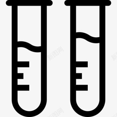 实验方程式试管实验实验室图标图标