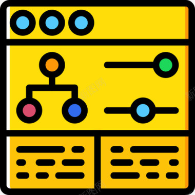 图标2资源管理浏览器搜索引擎优化和分析2黄色图标图标