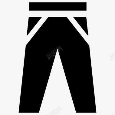 裤子服装男装图标图标
