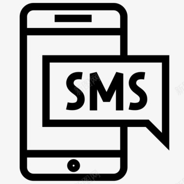 短信手机短信应用图标图标